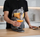 Makineri akulloresh dhe slushie 4Swiss SM026 SlushieMaster, panel me prekje, rezervuar transparent, gri