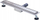 Shkarkues linear dushi Schlosser Platinum, 80 cm, çelik inox, argjendtë