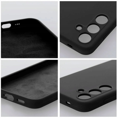 Këllëf silikoni OEM për Xiaomi Redmi Note 14 Pro 4G, 2mm, i zi
