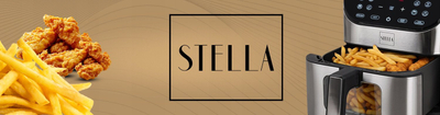 Fritezë ajri Stella STAF-1500-6-IX, 1500W, 6L, argjendi