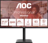Monitor AOC E4 Q32E4U, 31.5", Quad HD 2560 x 1440, 100Hz, i zi