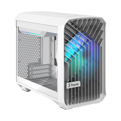 Kasë PC Fractal Design Torrent Nano RGB, e bardhë