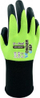 Работни ракавици Wonder Grip WG-1855HY U-FEEL, нитрил, големина 8 M, жолти со висока видливост