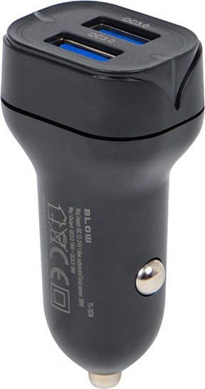 Karikues makine Blow CAR CHARGER, 2x USB, 36W QC, i zi