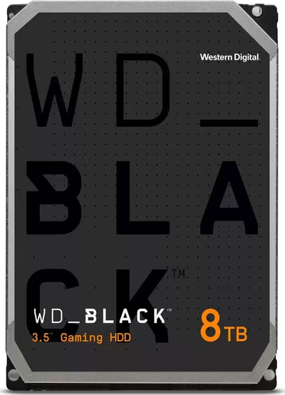 Disk HDD WD Black Gaming, 8TB, 3.5" SATA III (WD8002FZWX)