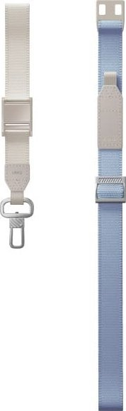 Rrip lanyard universal për telefon Uniq Vista Duo, magnetik, blu me bezhë