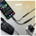 Adapter audio AXAGON ADA HCPD USB C në 3.5mm, DAC 32bit 384kHz, PD 60W, i zi