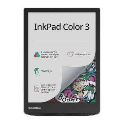 Lexues elektronik PocketBook InkPad Color 3, 7.8\", E-Ink Kaleido 3, i zi