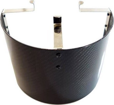 Mbrojtëse termike filtri ajri TurboWorks Thermal Cover, çelik inox, carbon look, e zezë