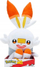 Lodër pellushi Jazwares Pokémon Scorbunny, 20cm, shumëngjyrëshe