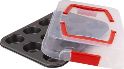Formë për muffina Lamart LT3103 Dolce, 12 muffina, 35x26.4cm