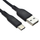 Dviced Cable USB-A To USB-C Silicone 1,25M, Black