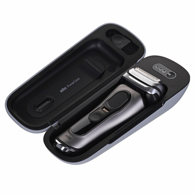 Rroje elektrike Braun Series 9 PRO+ 9575cc, me telash, 60 min bateri, e argjendtë