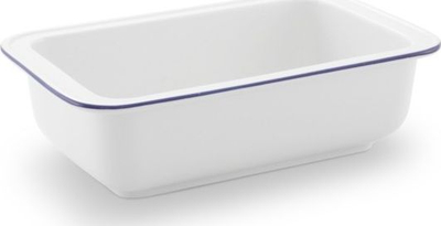 Enë lazanje Friesland Kleine Brise, 21 x 13 cm, porcelan, e bardhë
