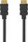 HDMI кабел Nedis High Speed, 3m, 18Gbps 4K 60Hz, црн
