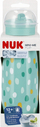 Шише за деца NUK Mini-Me Flip, 2 во 1, 450 ml, тиркизна боја