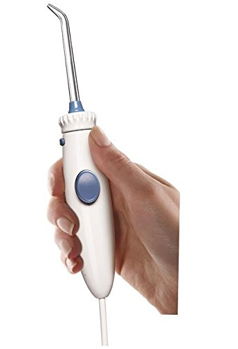 Irigator goje Waterpik WP 100E Ultra, elektrik, depozit i madh, i bardhë blu