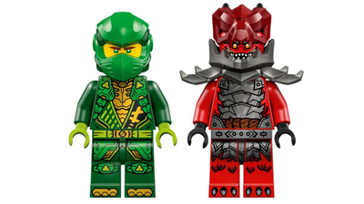 Lodër LEGO NINJAGO Lloyd Pull Back Race Car 71828, makinë garuese me tërheqje mbrapa, shumëngjyrëshe