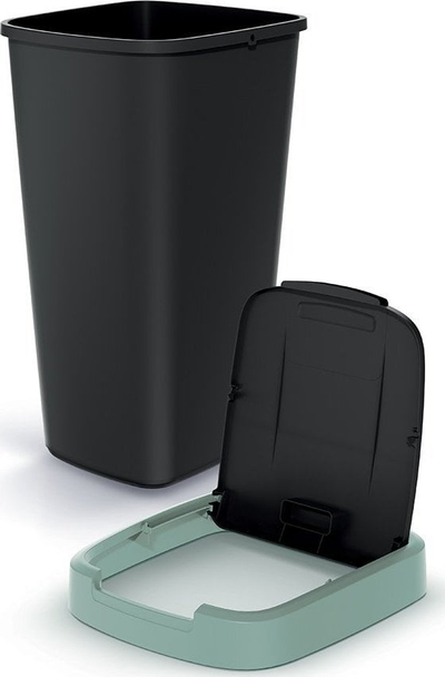 Kosh plehrash COMPACTA Q, 25L, plastik, jeshile e çelët