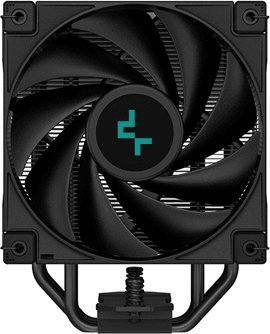 Ftohës CPU Deepcool AK400 Zero Dark, 120mm, deri 1850 RPM, i zi