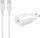 Karikues muri Vega TA800, USB C 25W, me kabllo 1m, i bardhë