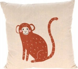 Jastëk për fëmijë Home Styling Collection Safari, 40 x 40 cm, shumëngjyrësh