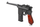 Pistoletë pneumatike RANGER M712 Broomhandle, CO₂ 4.5mm BB, Full Auto, metalike