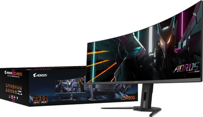 Monitor Gigabyte Aorus CO49DQ, 49", i zi