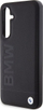 Mbrojtëse telefoni BMW për Samsung Galaxy S23 FE, lëkurë, e zezë