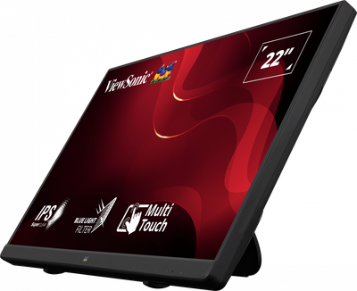 Monitor me prekje ViewSonic TD2230, 22", IPS, Full HD, i zi