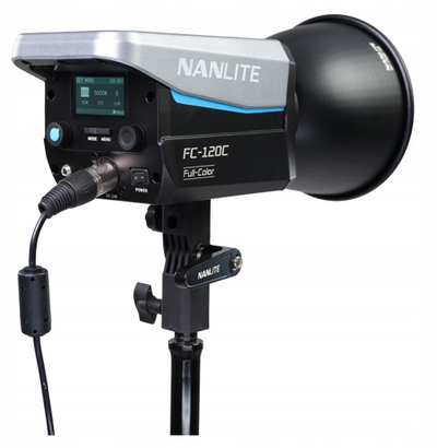 Lampë studio Nanlite FC-120C, LED Full Color, RGBW, e zezë