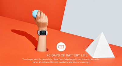 Orë smart Xiaomi Amazfit Bip, e zezë