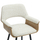 Stol bari Clipp 57,5x53x98Hcm (HM9987.02), zezë