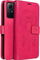 Kapak telefoni Omni Mezzo, tip libër, për Xiaomi Redmi Note 12S, mbyllje me magnet, magenta