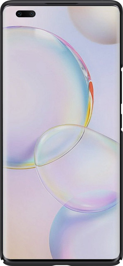 Kapak telefoni Nillkin Super Frosted Shield me këmbëz qëndrimi, për Honor 50 Pro, polikarbonat, i zi