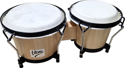 Bongo No Name V-Tone Set 67, palë, dru, ngjyrë natyrale