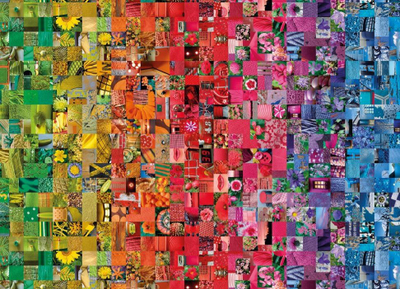 Puzzle Clementoni Color Boom Collage 39595, 1000 pjesë, shumëngjyrësh