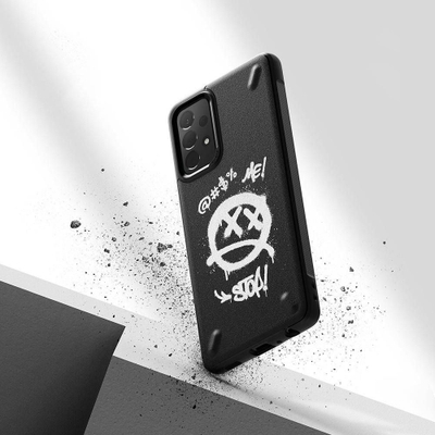 Mbulesë telefoni Ringke Onyx Design për Samsung Galaxy A72 4G, TPU, e zezë