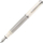 Stilolaps me pendë Pelikan Souverän M405, majë medium, trup argjend, i bardhë