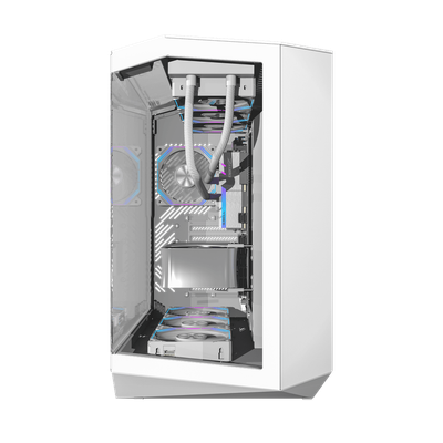 Kasë Darkflash Case DY470, M-Tower, e bardhë