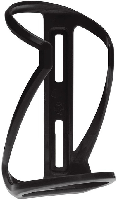 Mbajtëse shishe uji Blackburn Clutch Cage, hyrje anësore djathtas, për korniza të vogla, e zezë