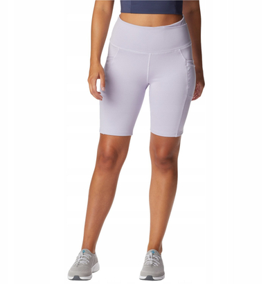 Shortse Columbia Windgates Half Tight W, për trekking, UPF 50, ngjyrë vjollcë
