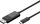Kabllo USB MicroConnect USB C në DisplayPort, 2m, 4K 60Hz, i zi
