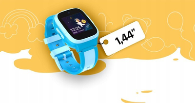 Smartwatch myPhone CareWatch Kid, 4G LTE, GPS, blu