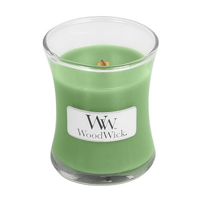 Qiri aromatik Woodwick Hemp & Ivy, 85 g