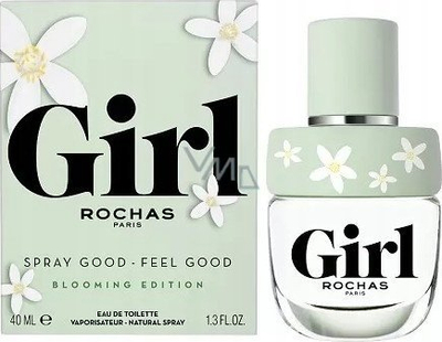 Parfum Rochas Girl Rochas Blooming Edition EDT, 40ml, për gra, i bardhë