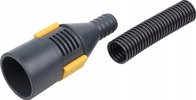 Adapter për fshesë elektrike Wolfcraft, për nxjerrje pluhuri dhe copezash, plastik
