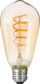 Llambë dekorative LED Atmosphera Tear Twisted, 2W, E27, qelq qelibar
