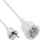 Zgjatës rryme InLine Power Extension Cable Type F, 20m, 230V, i bardhë