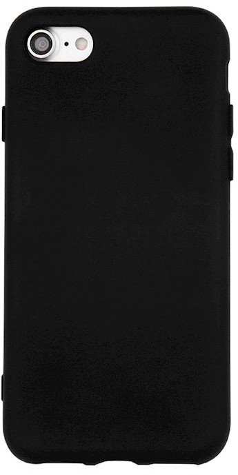 Mbulesë silikoni për Samsung Galaxy A05s, me mikrofiber, e zezë